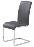 Grey Side Chair, Set of 2 L4109
