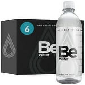 4 cases of 6 Natural Artesian Spring Bottled Drinking Water H100597