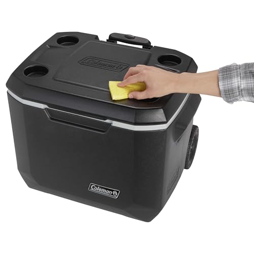 50qt Rolling Hard Cooler with Wheels H464164