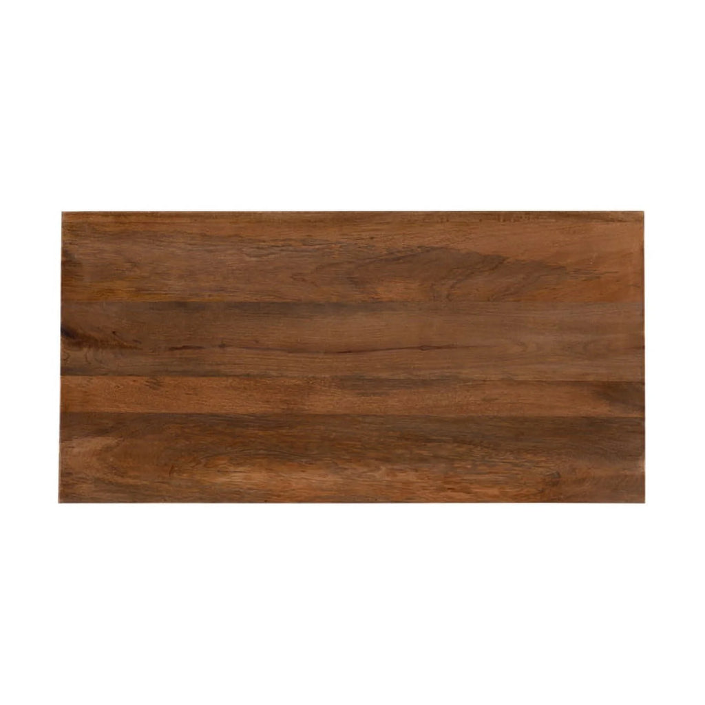 Brown Wood Cabinet with 2 Shelves Z2333