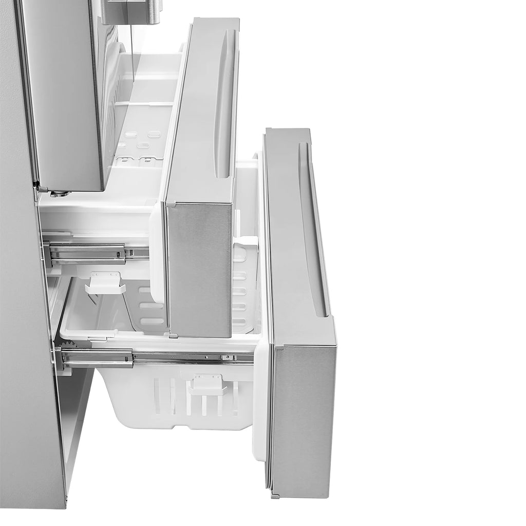 22.5 cu. ft. 4-Door Stainless Steel Refrigerator V203