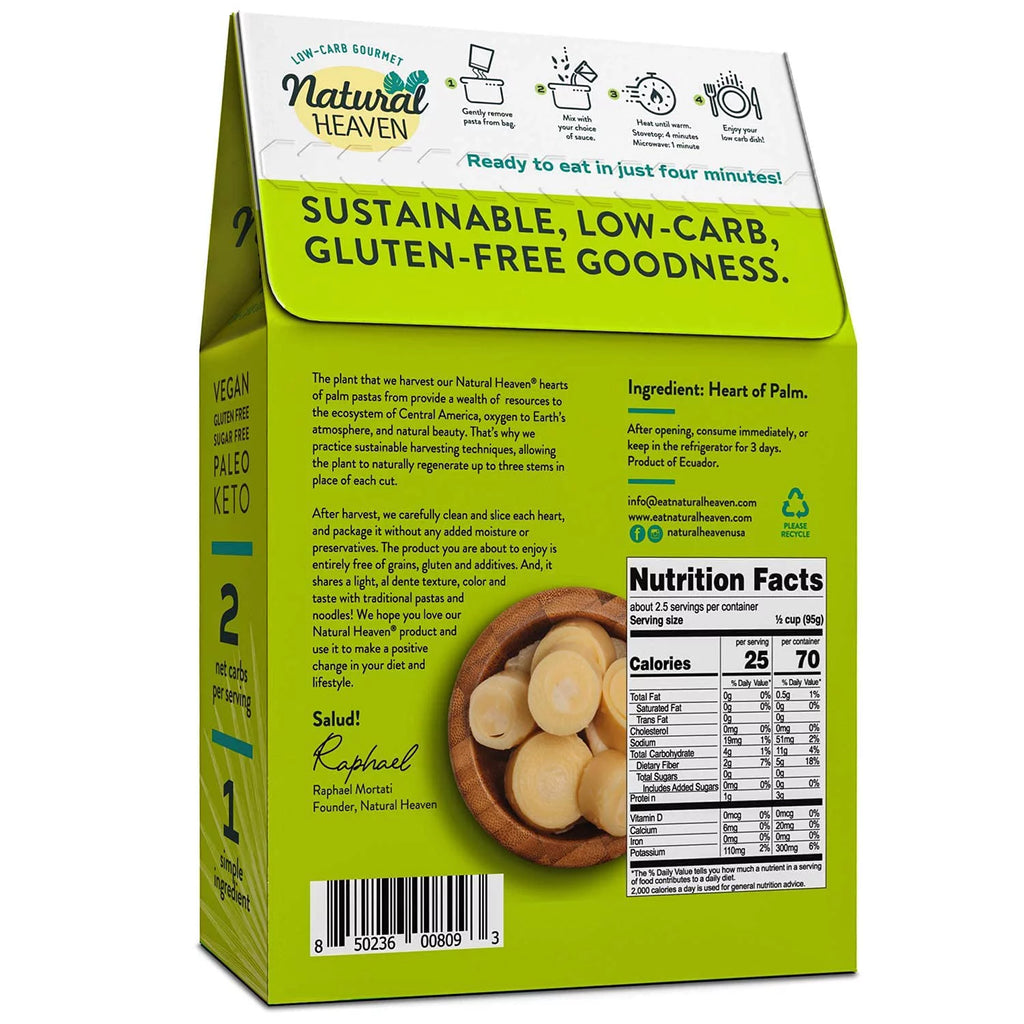 Hearts of Palm Spaghetti 9 oz Pack of 6 T85199