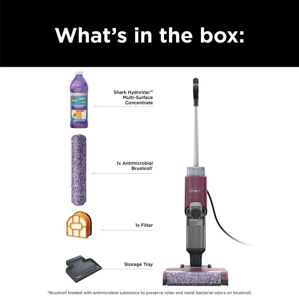 Corded Vacuum Mop Self-Cleaning System I920146