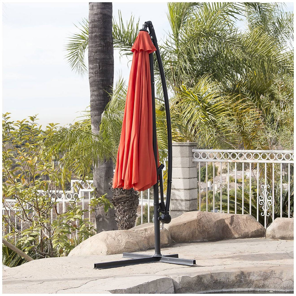 Orange Cantilever Umbrella J353876