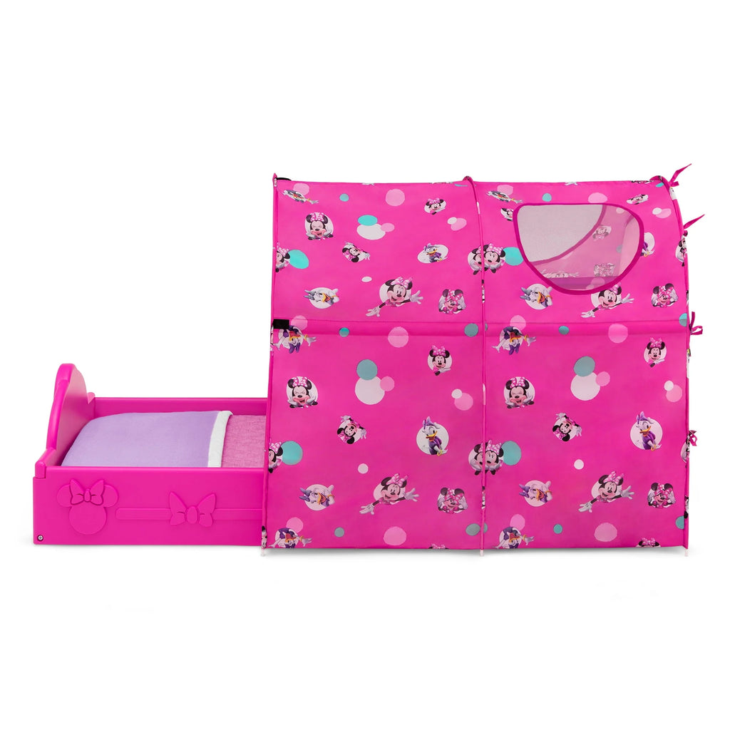 Plastic Toddler Bed with Canopy C5792
