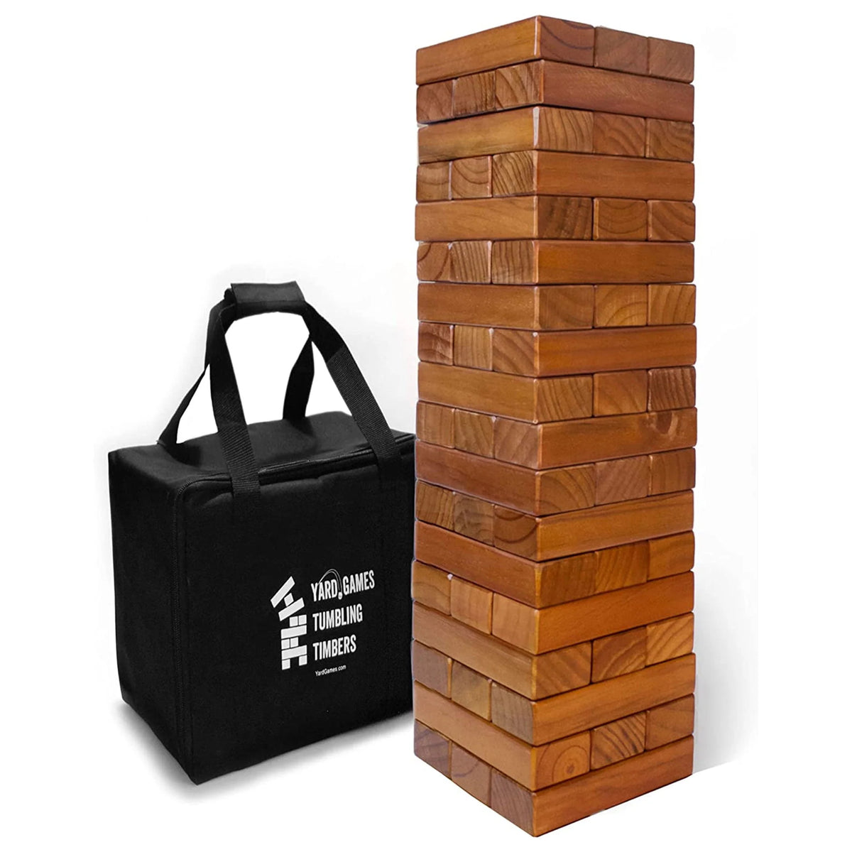 Natural Pine Wood Stacking Game 2 Pack D928503