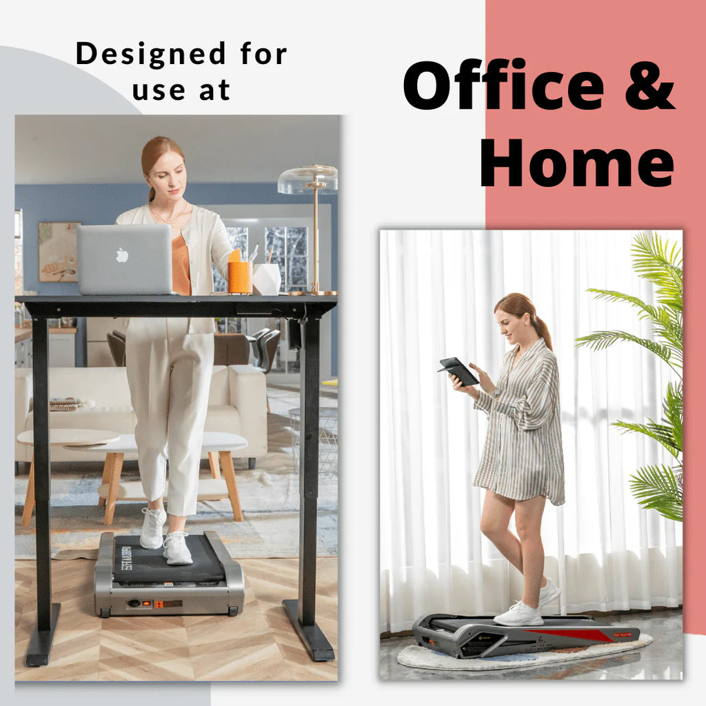 Under Desk Electric Walking Treadmill 2.0HP 5 Incline X8703