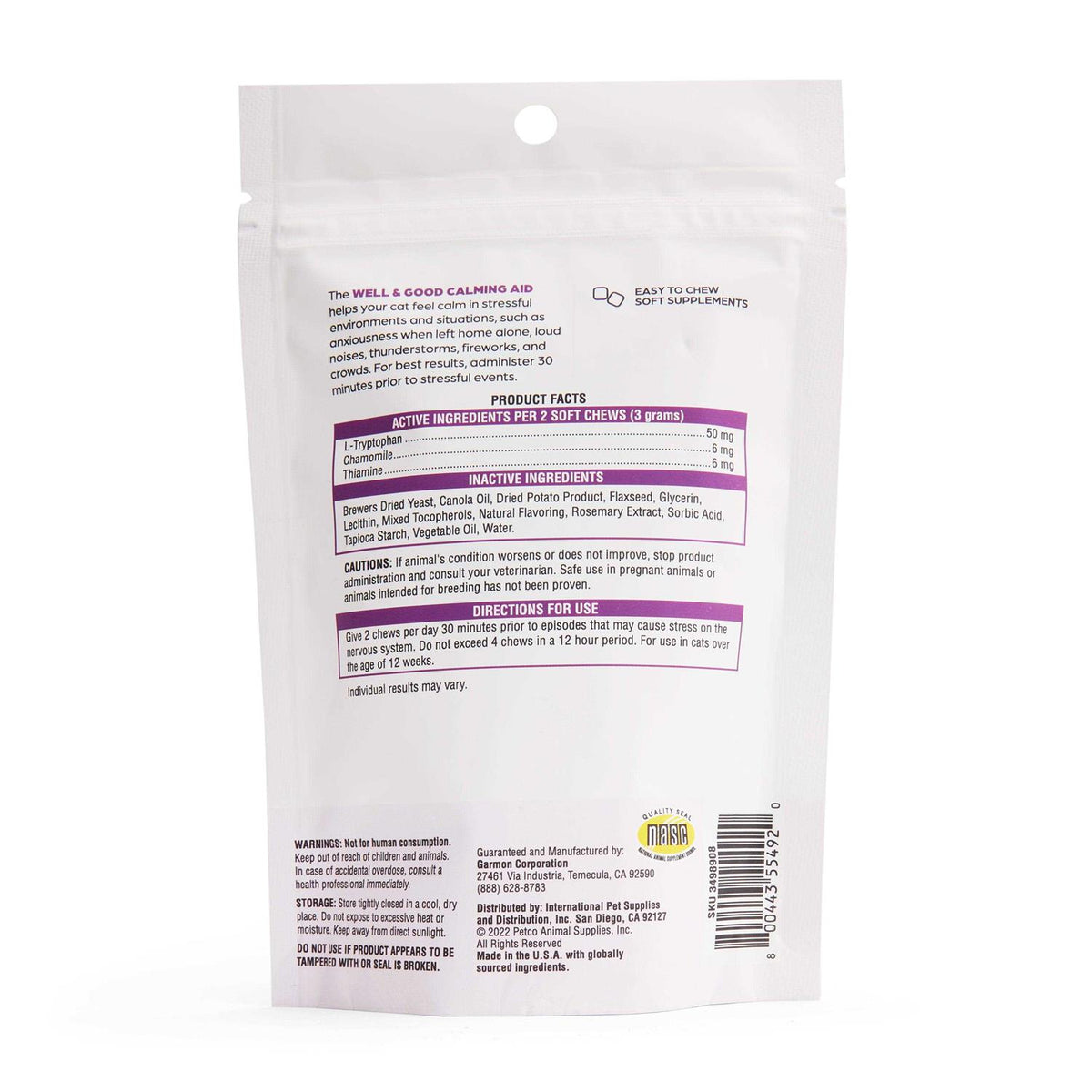 Calming Cat Soft Chews A685027
