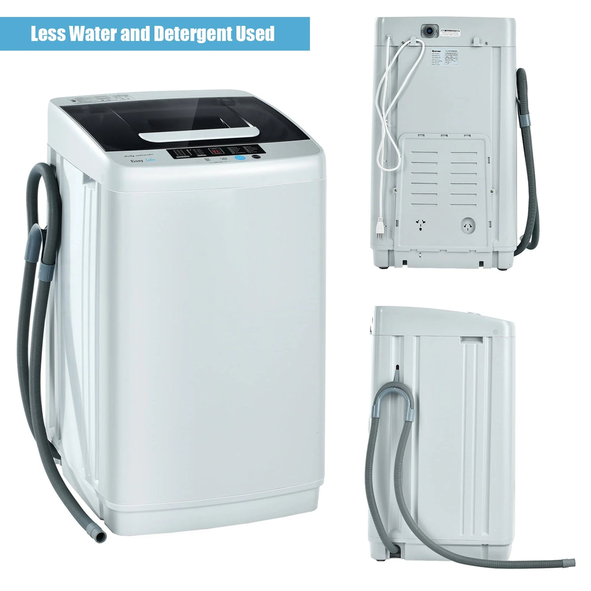 Portable Compact Full-Automatic Washing Machine 8.8 lbs E63191