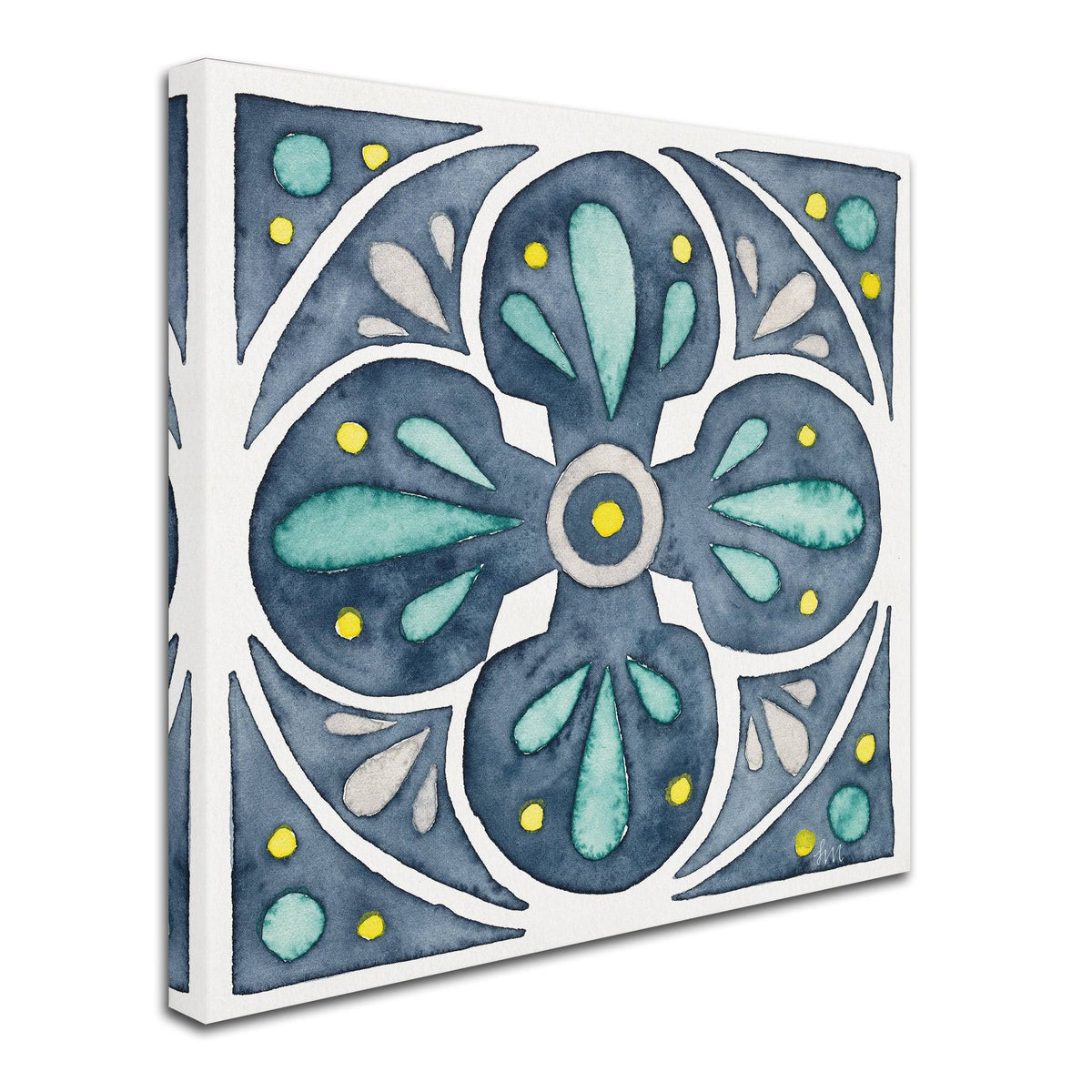 Blue Canvas Art A897