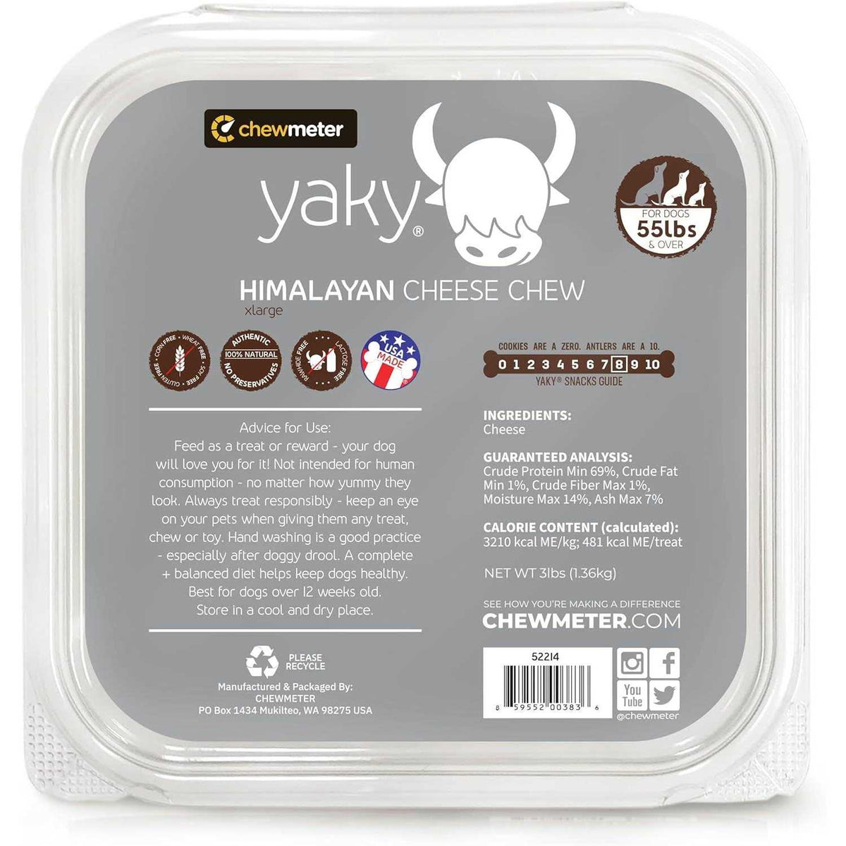 Yak Cheese Dog Chew K242