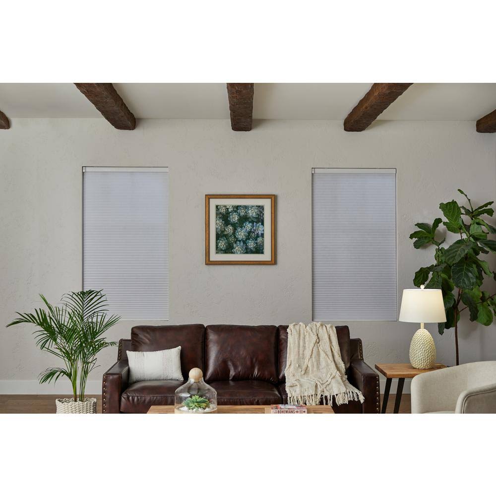 White Cordless Blackout Cellular Shade, 46 in. W x 72 in. L Q7350