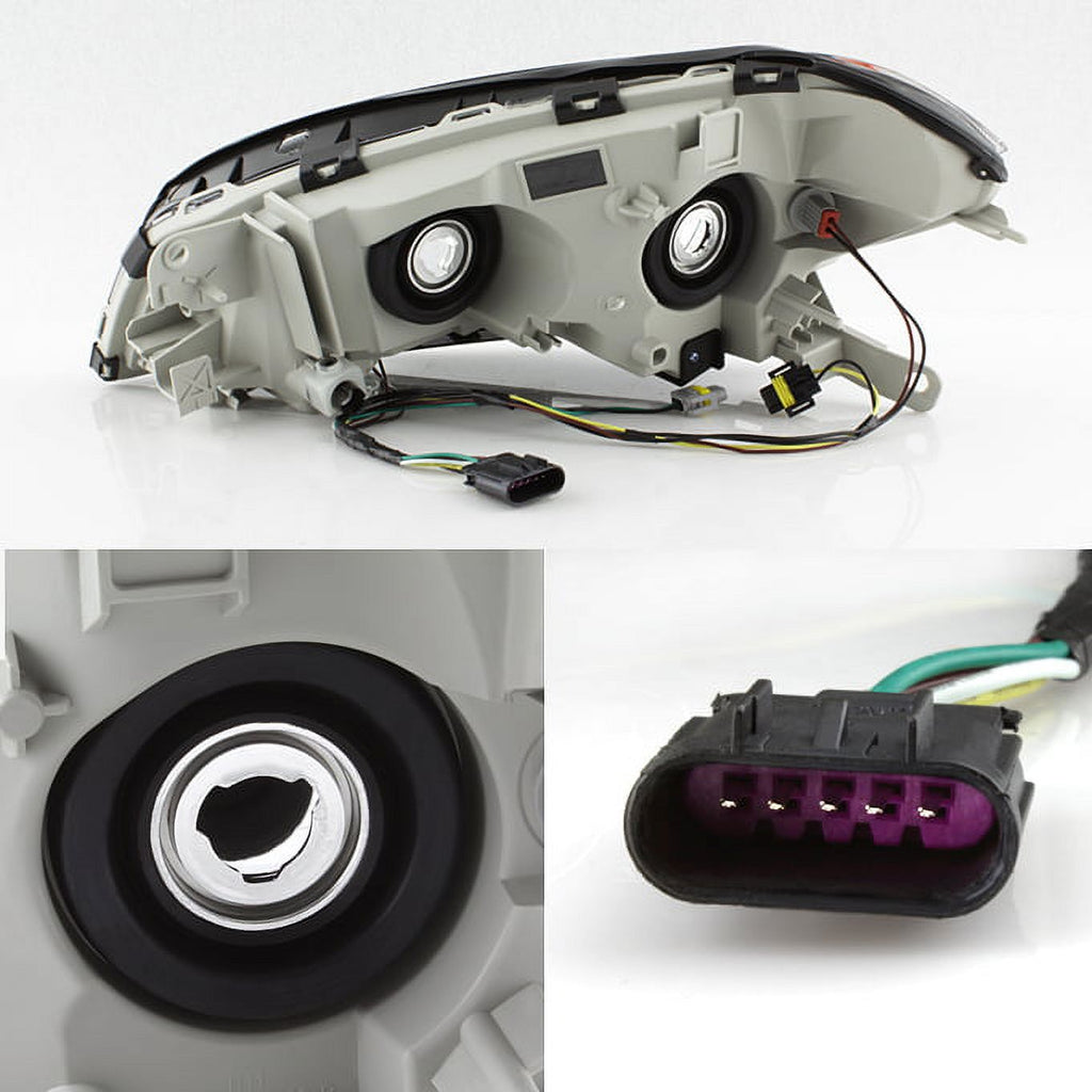 Driver & Passenger Both Side Headlights Assembly W20555