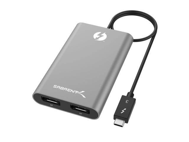 Thunderbolt 3 to Dual DisplayPort Adapter B819419