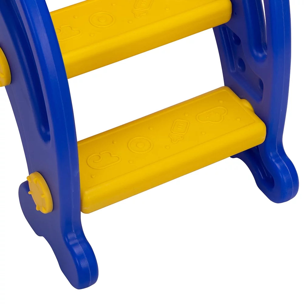 Toddler Slide with Basketball Hoop, Ball and Ladder B81729