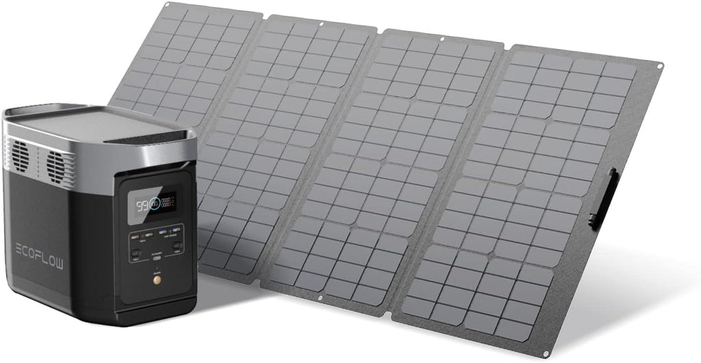 Portable Power Station with 160W Solar Panel, 1008Wh Solar Generator Z3259