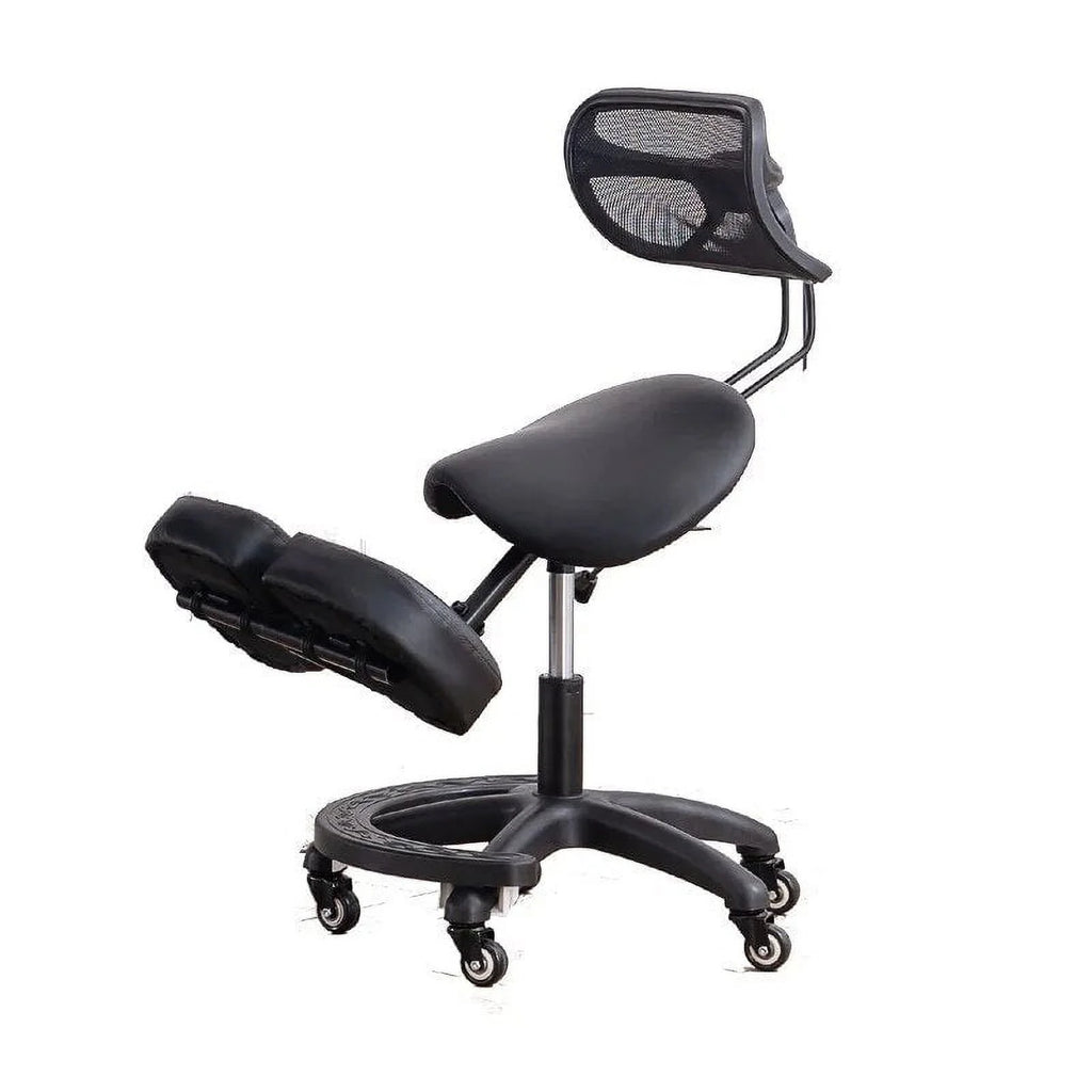 Kneeling Chair with Wheels and Back Support U577