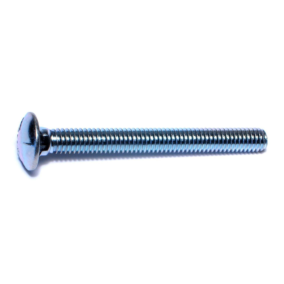 5/16 inch-18 x 3 inch Zinc Plated Grade 5 Steel Coarse Thread Carriage Bolts 100 Pcs Z914237