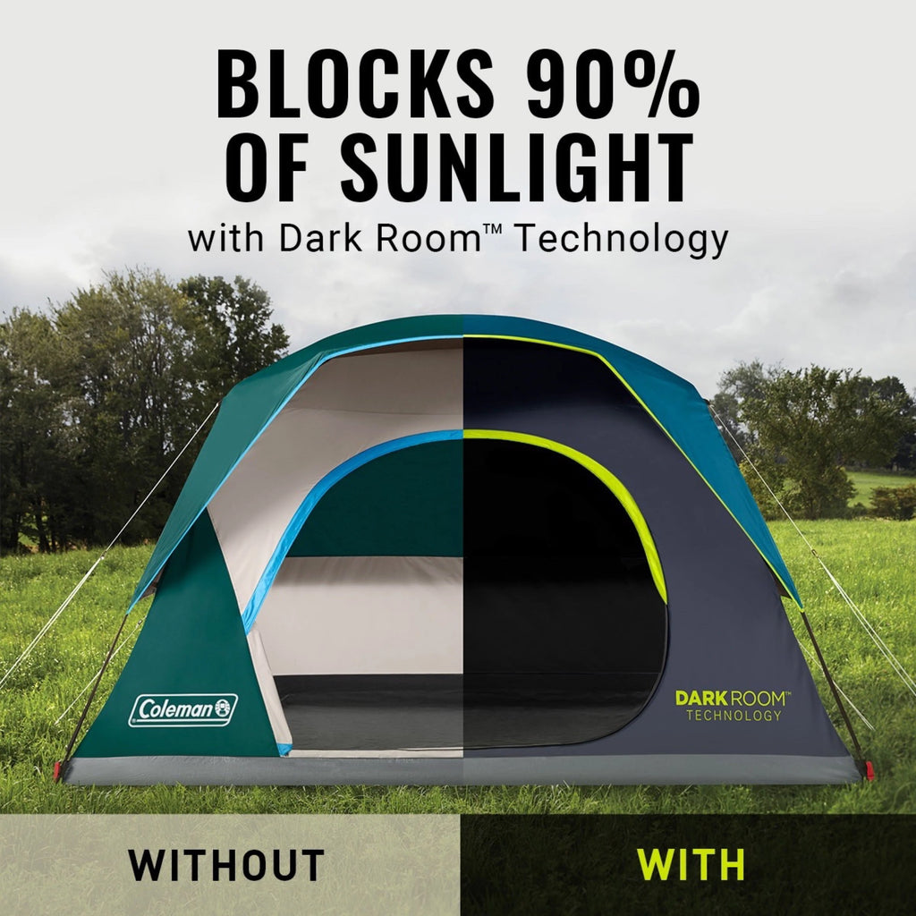 6 Person Dark Room Camping Tent V509526
