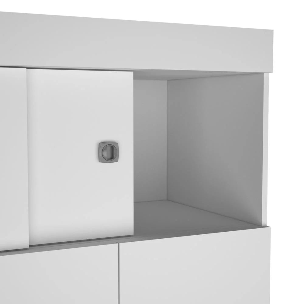 White Armoire C97402