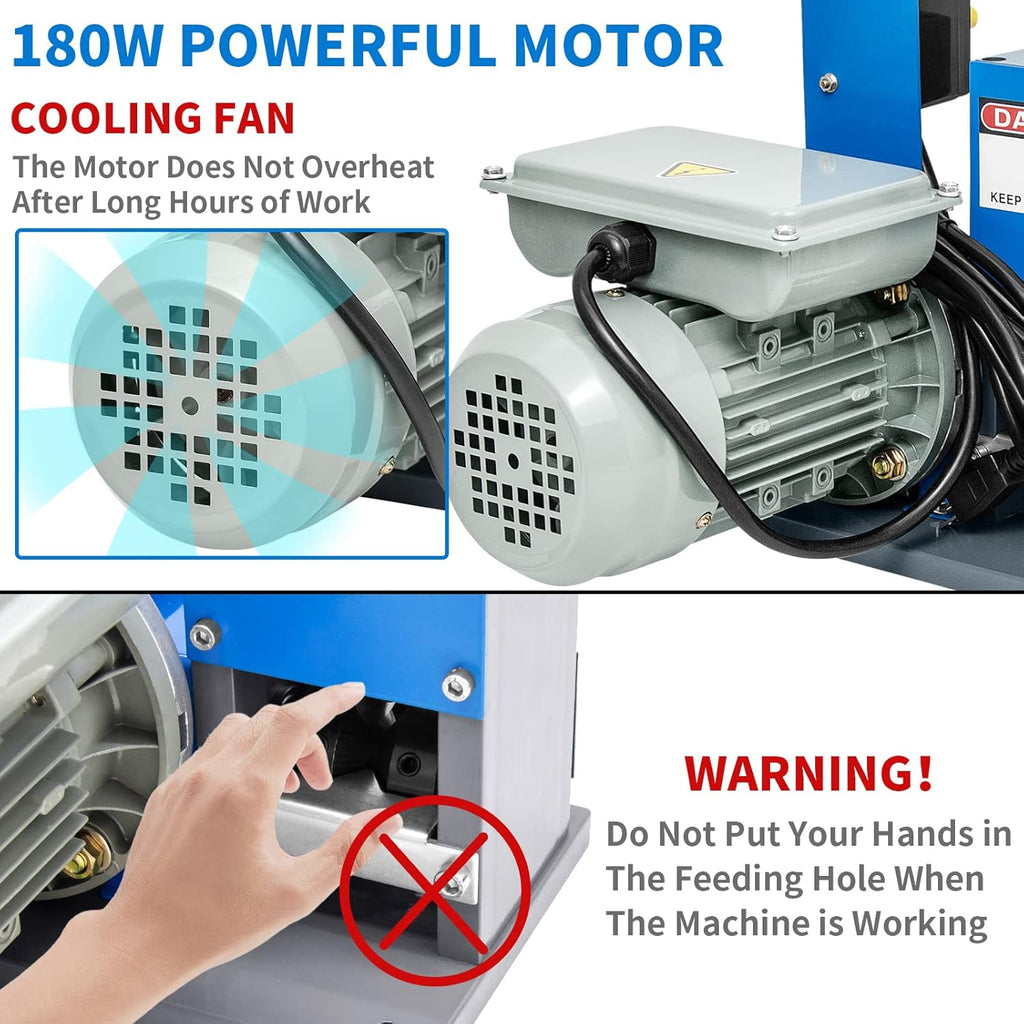 Automatic Wire Stripper Machine, 0.06-1inch, 60ft/Min A4856