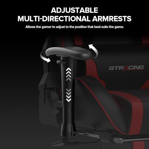 Gaming Chair with Footrest Speakers Bluetooth Ergonomic E69251