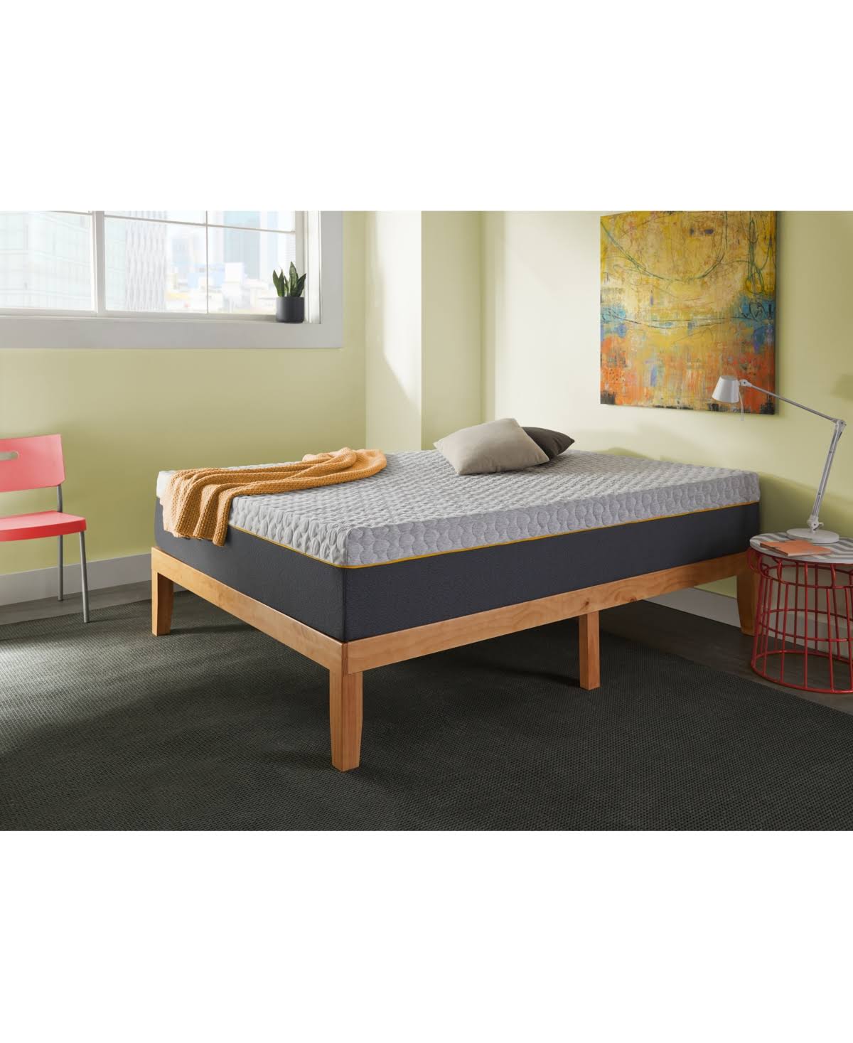 King Hybrid Memory Foam and Spring Mattress J997203