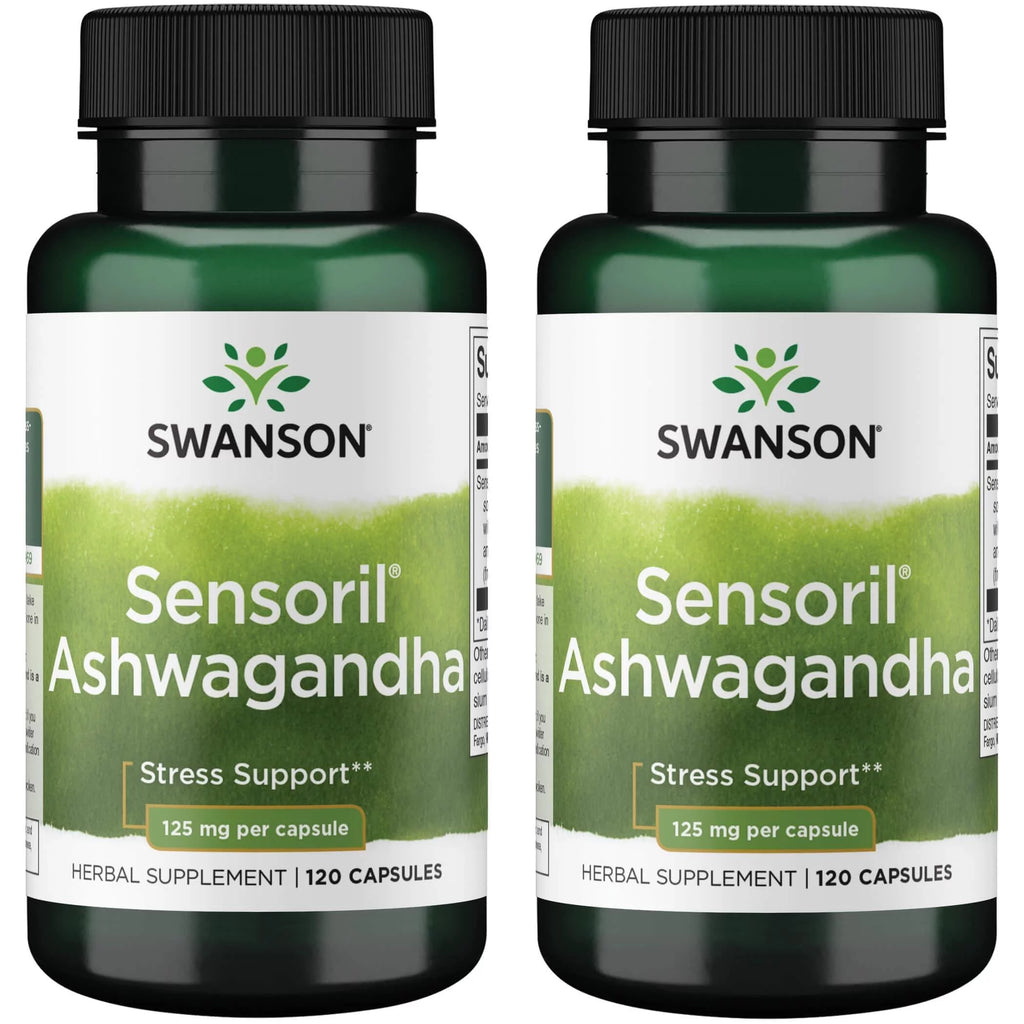 Ashwagandha 125 mg 120 Caps 2 Pack O2741