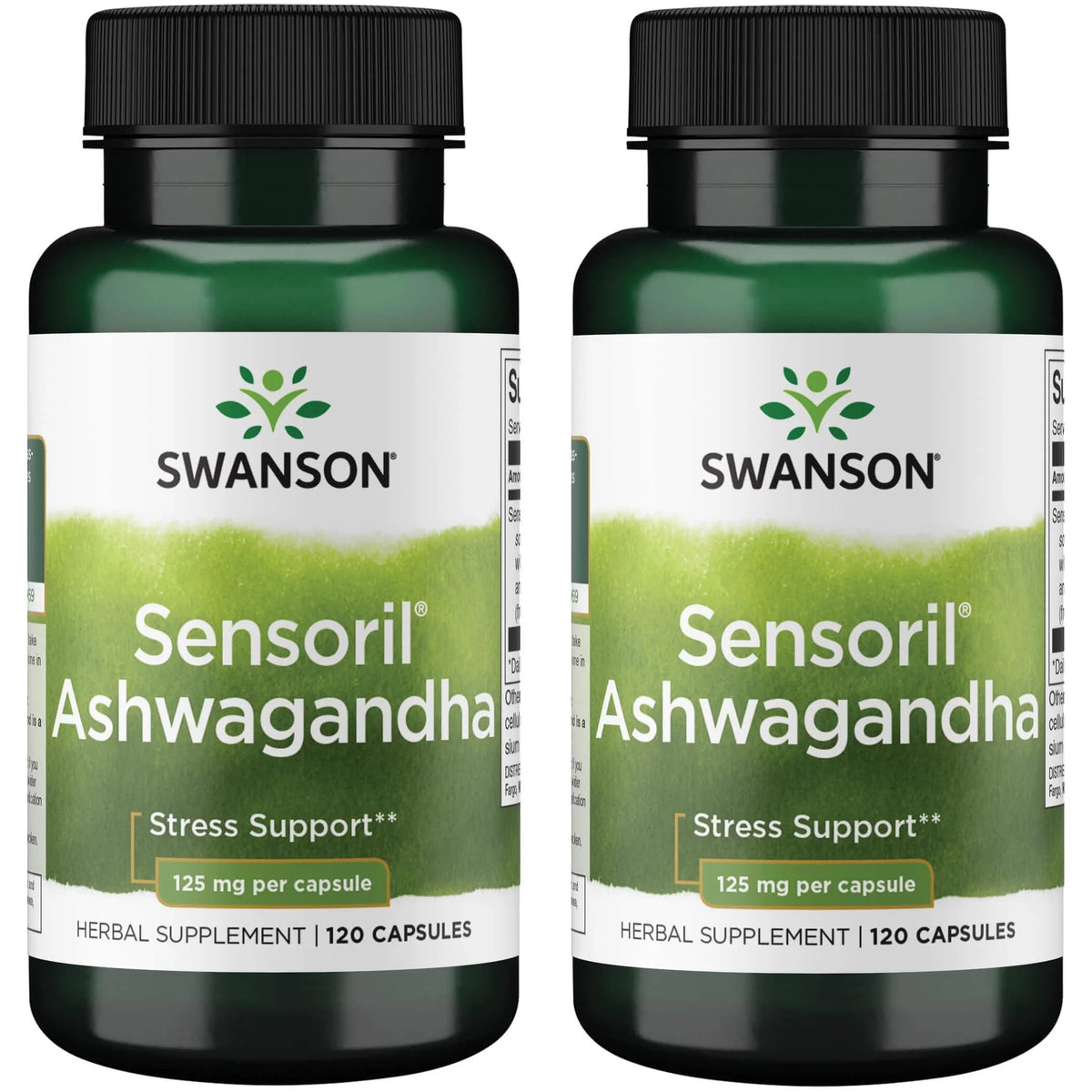 Ashwagandha 125 mg 120 Caps 2 Pack O2741
