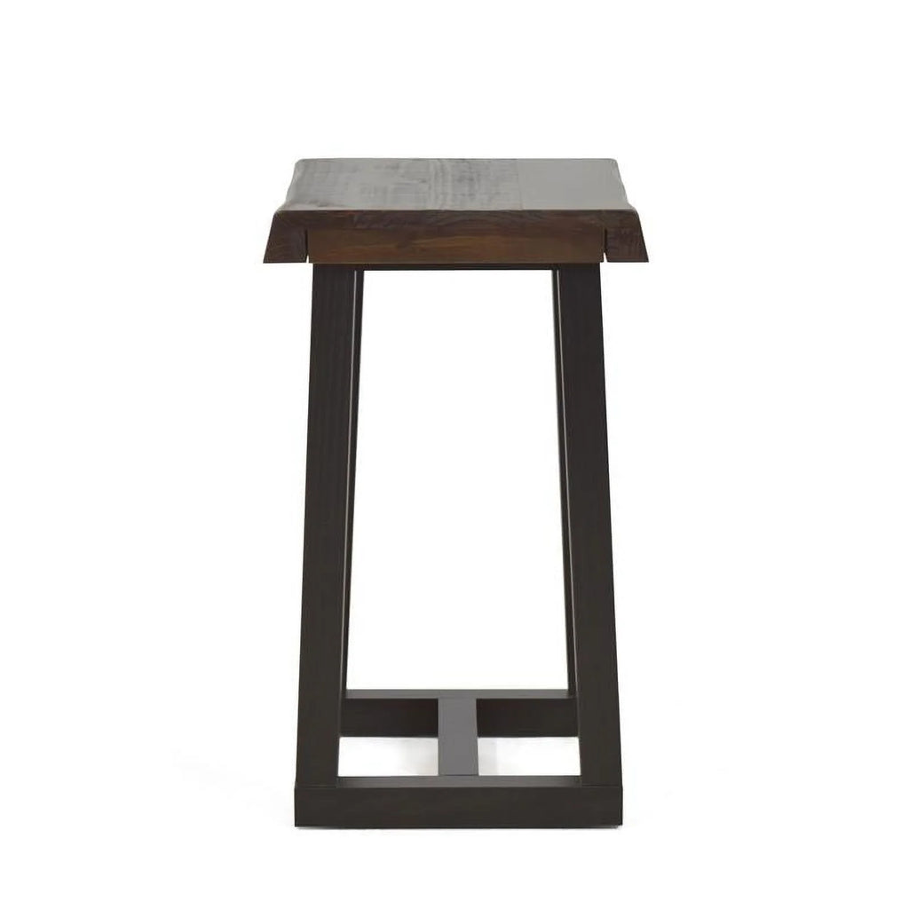 Solid Wood Live Edge Stool Set of 3 X9453