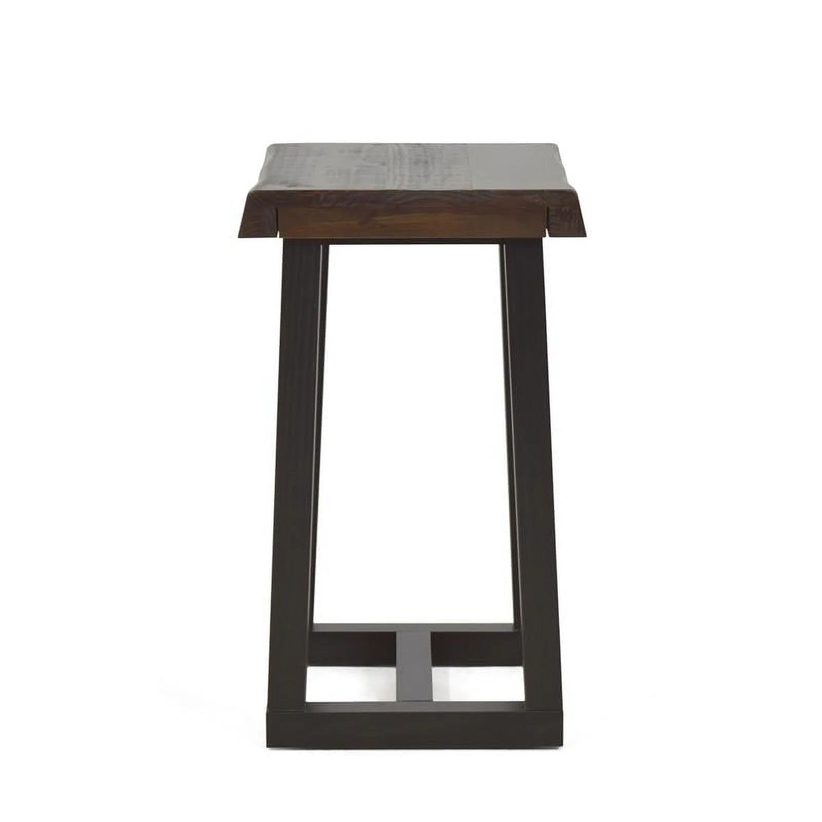 Solid Wood Live Edge Stool Set of 3 X9453