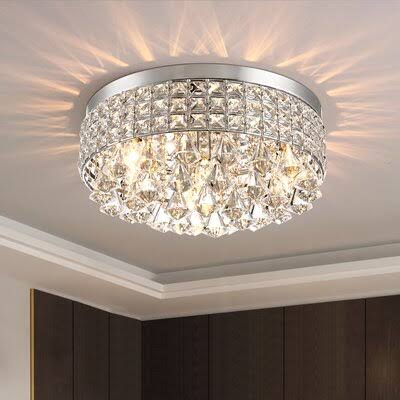 4 - Light 15x22 Flush Mount Chrome P6868