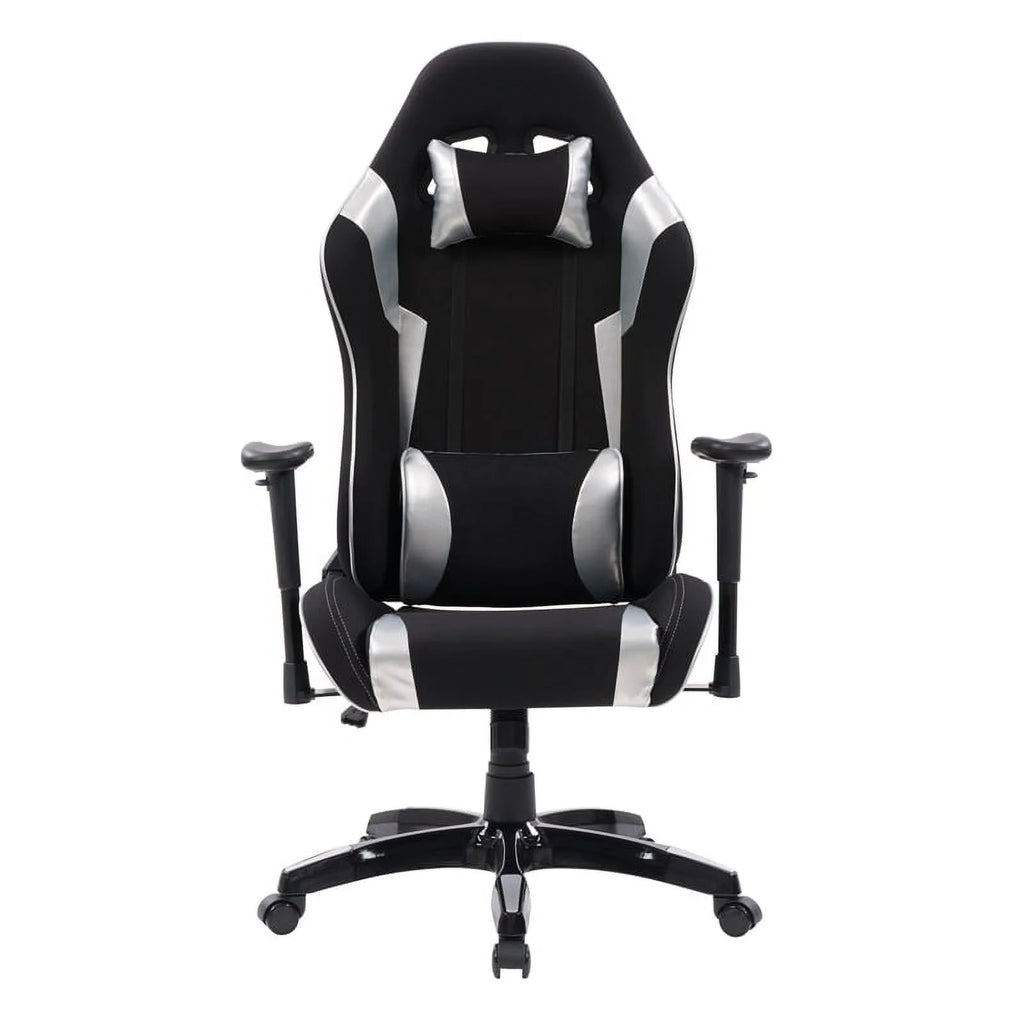 Black High Back Fabric Ergonomic Gaming Chair L66153