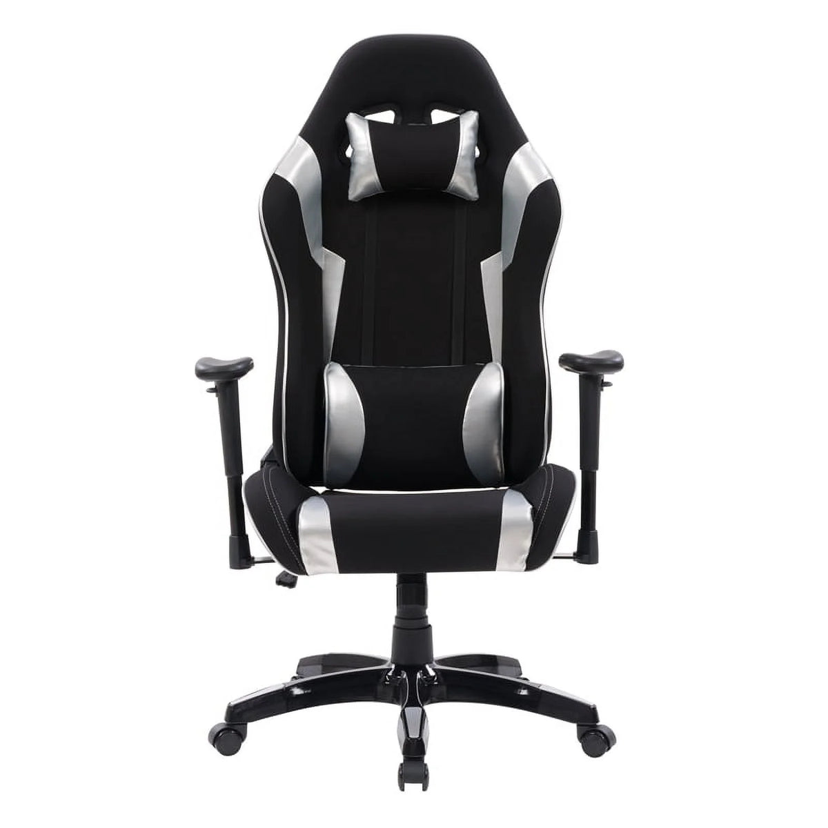 Black High Back Fabric Ergonomic Gaming Chair L66153