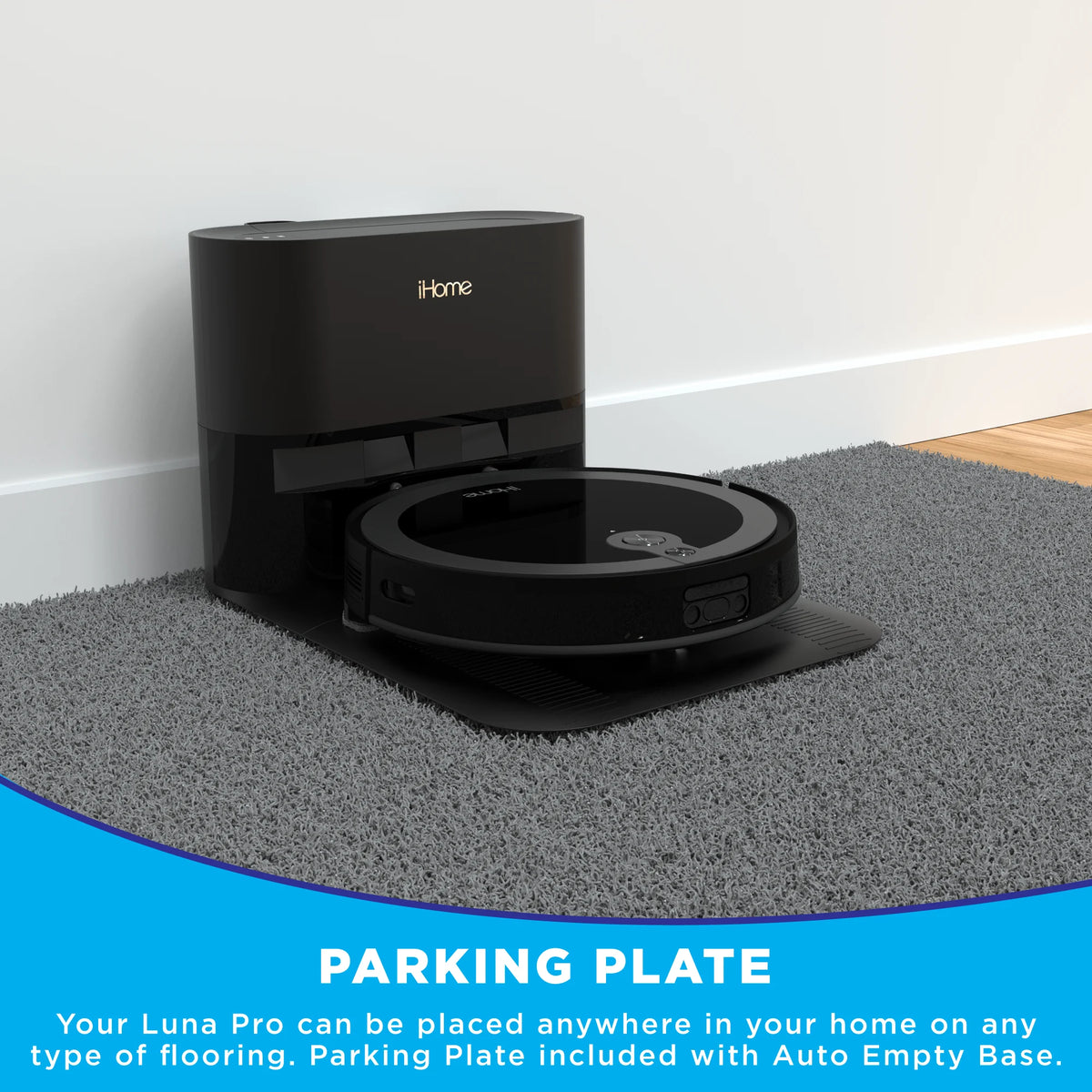 3-in-1 Robot Vacuum and Vibrating Mop with Auto Empty Base S4072