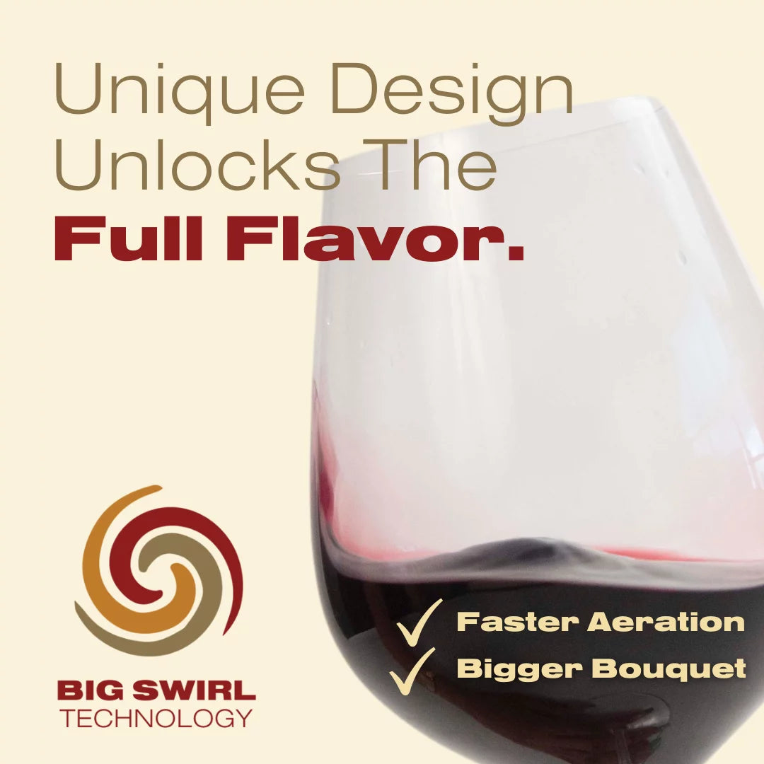 Set of 2 Oversized Wine Glasses N98325