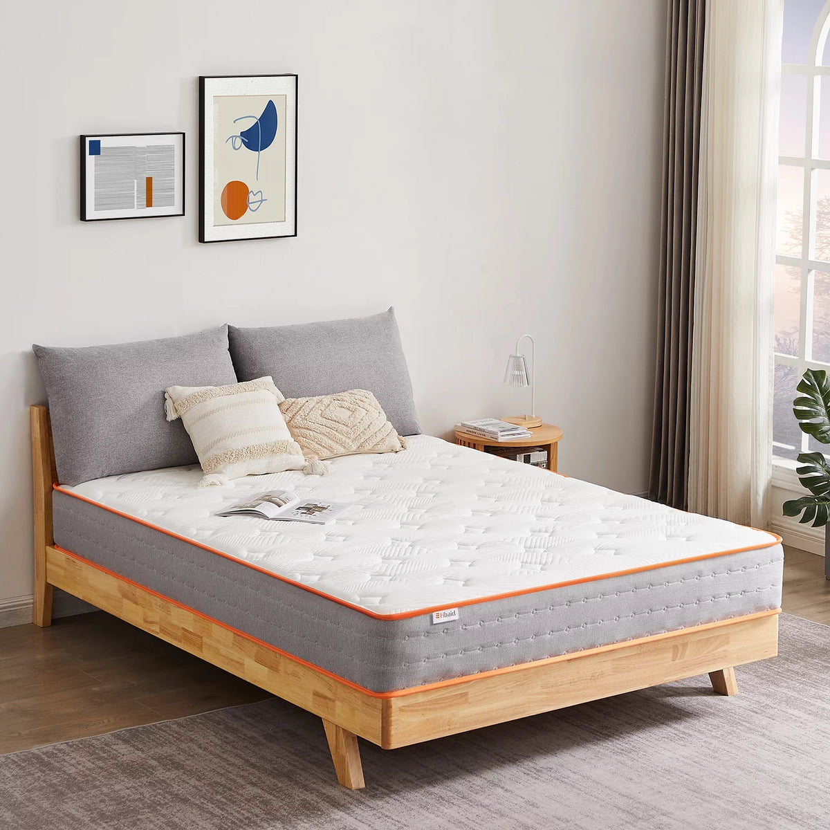 Twin Cooling Gel Memory Foam Hybrid Mattress M168