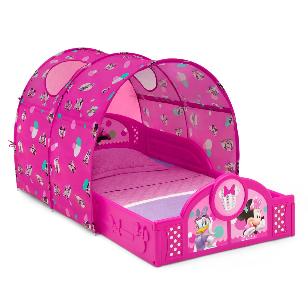 Plastic Toddler Bed with Canopy C5792