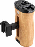 Adjustable Wooden Handle Grip with Cold Shoe Mount H785867