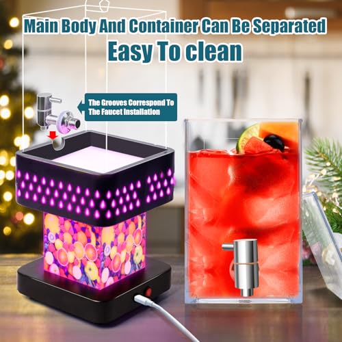 1.2 Gallon Lighted Cold Drink Dispenser U534171