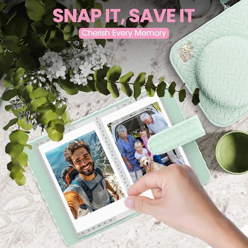 Blossom Pink Instant Camera with Case and Film S16911