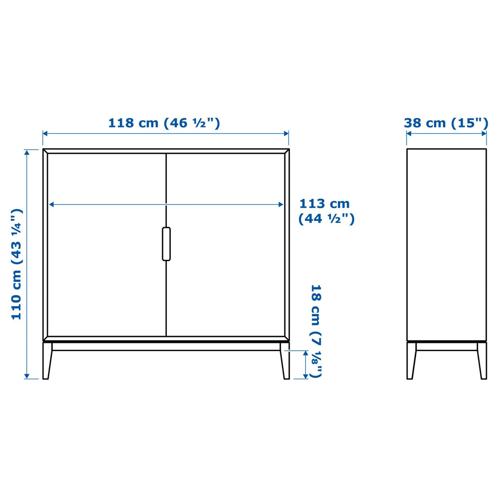 White Cabinet P55891