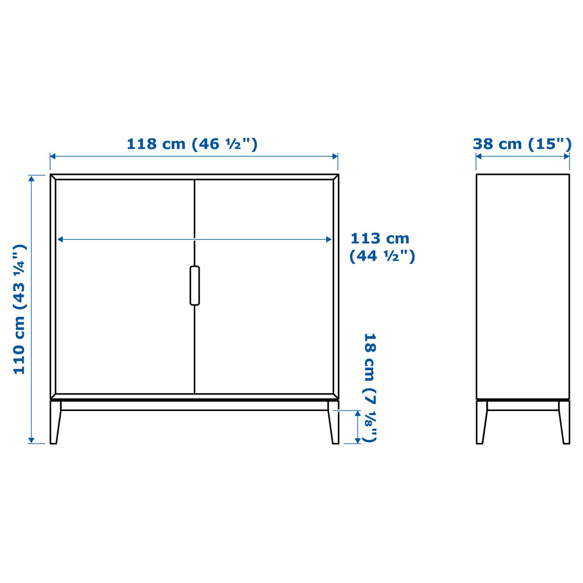 White Cabinet P55891