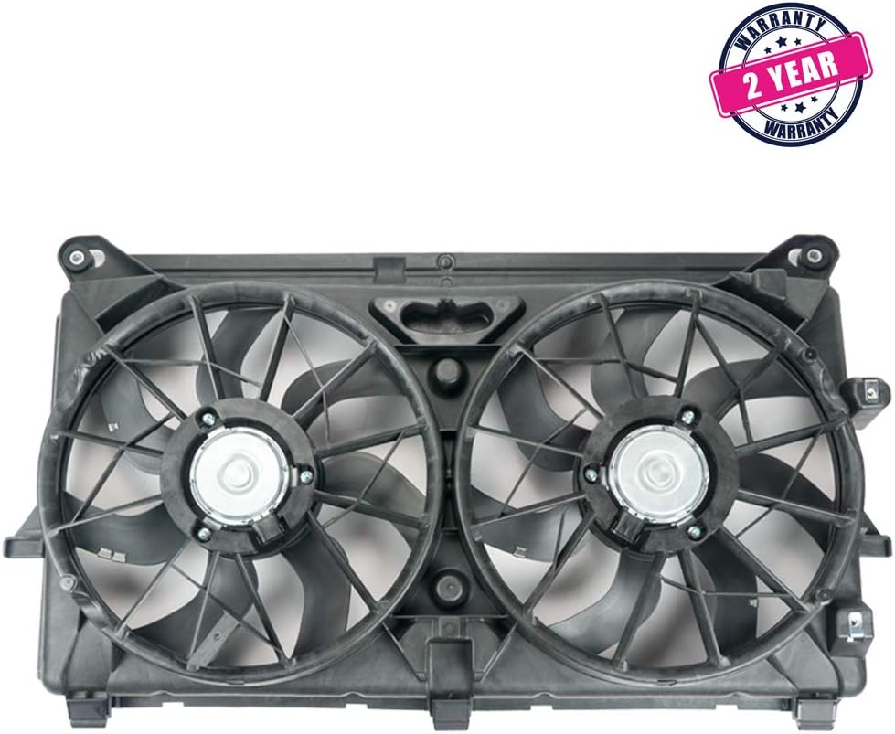 Replacement Dual Radiator & Condenser Cooling Fan Assembly C504