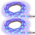 White Blue 12 FT LED Light Strip Kit H9977