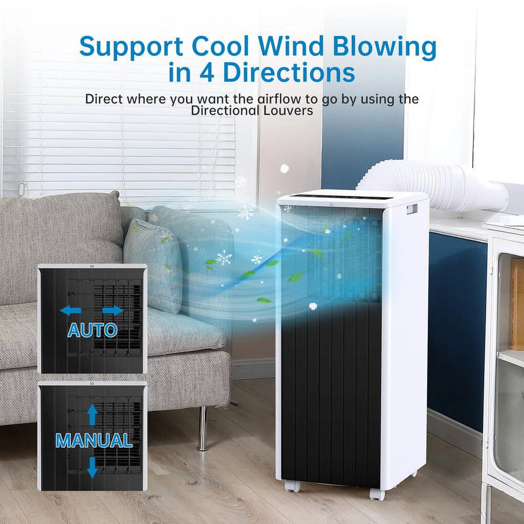 Portable Air Conditioner 5,000 BTU with Remote & Window Kit J426