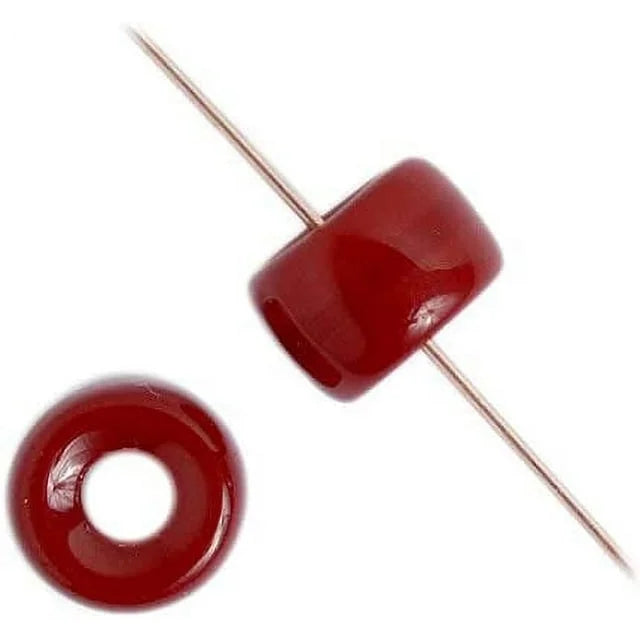 100pcs 9mm Glass Crow Beads U27898