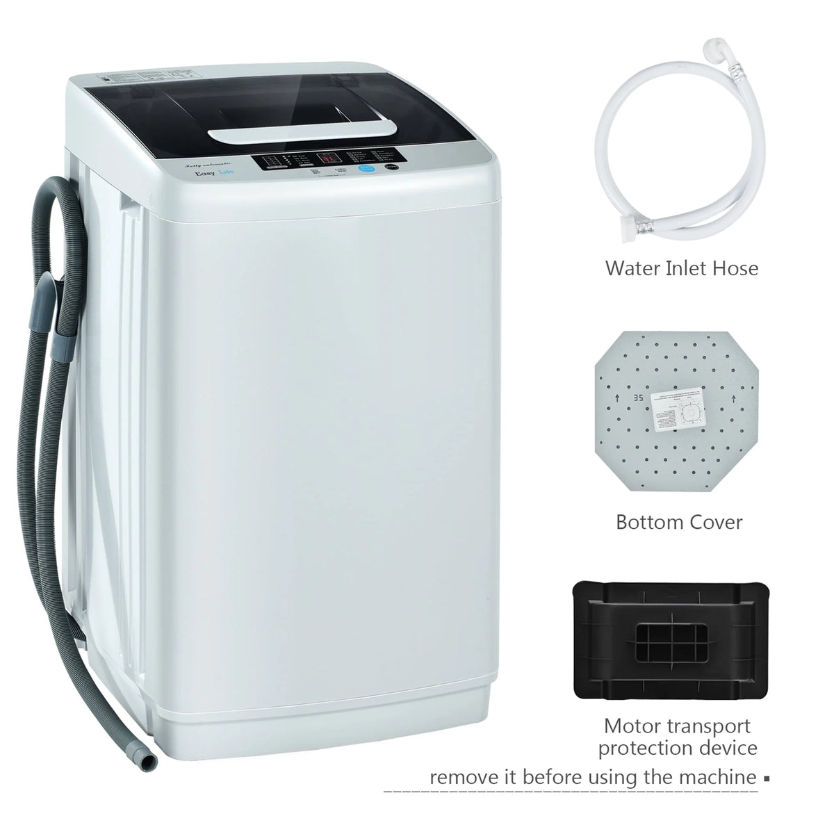 Portable Compact Full-Automatic Washing Machine 8.8 lbs E63191