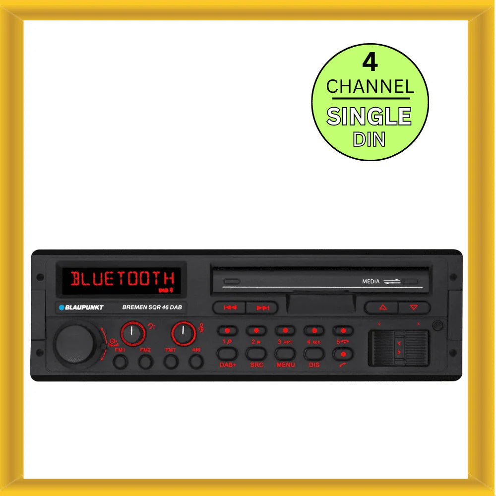 Retro Car Stereo Radio Bluetooth USB MP3 AUX Input V151978