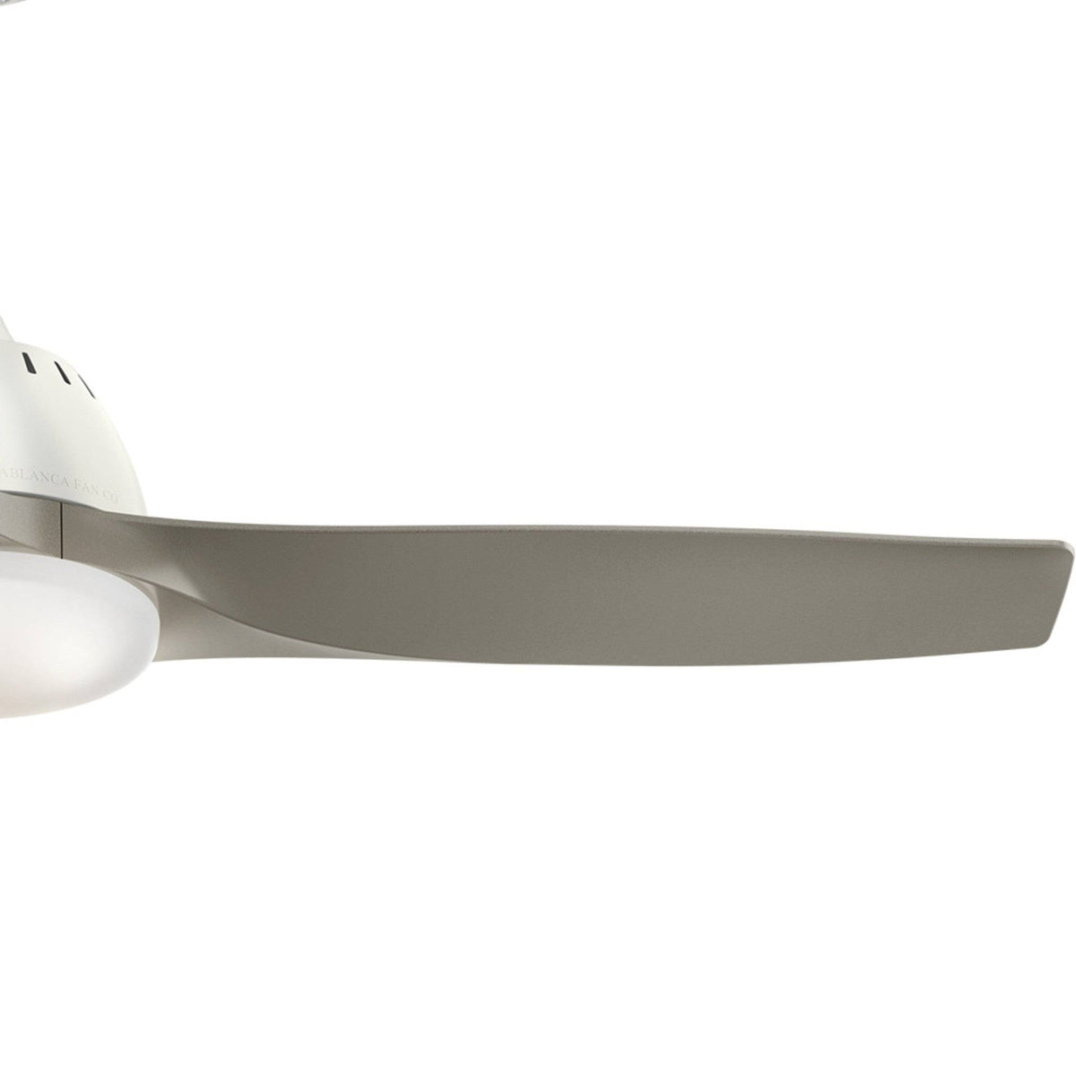 Fresh White Ceiling Fan with Light R96856